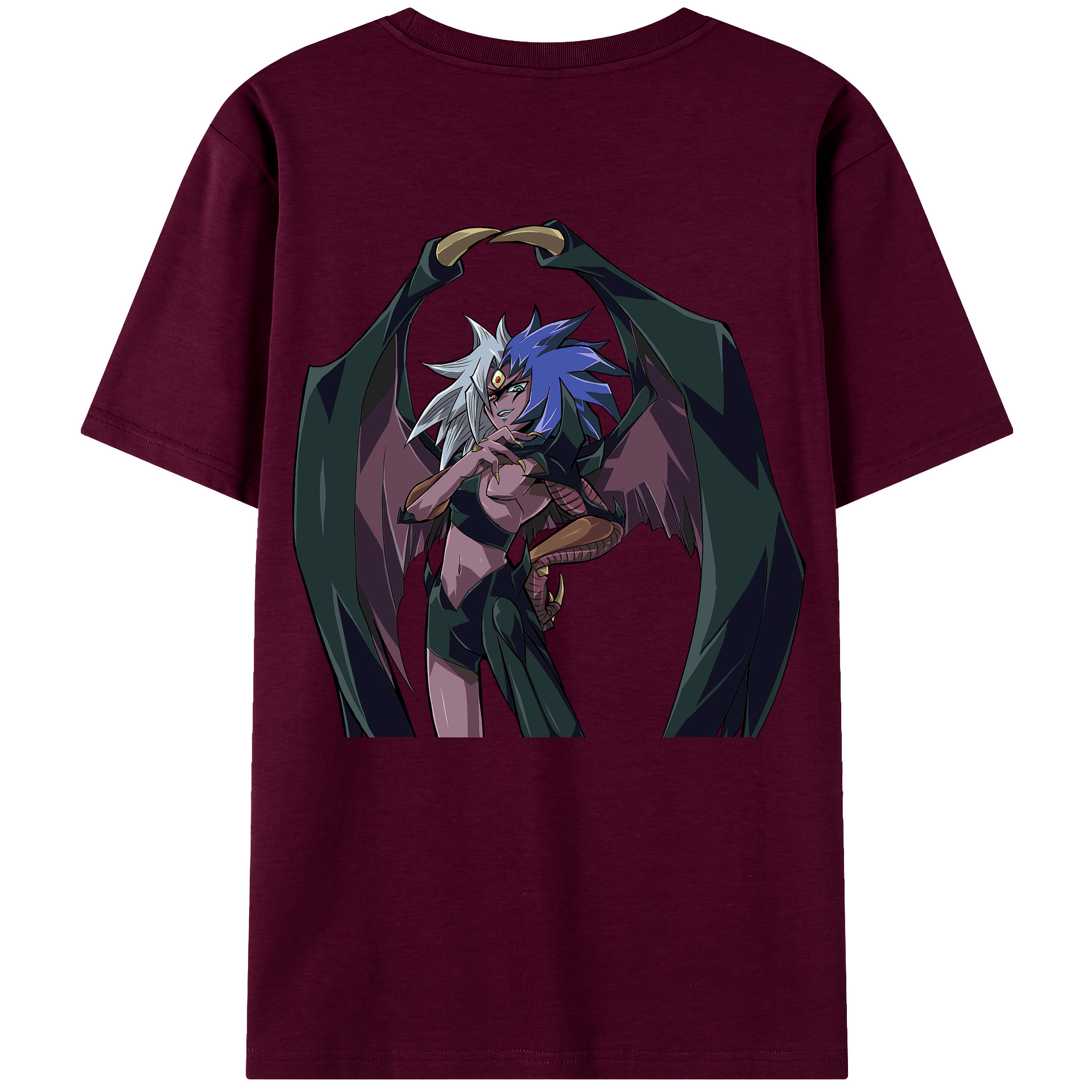 （画像用） 遊☆戯☆王 Yu-Gi-Oh! レディース半袖Tシャツ(バックプリント)